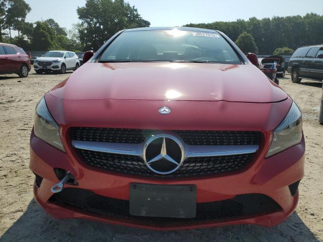 WDDSJ4GB4EN109047 - 2014 MERCEDES-BENZ CLA 250 4MATIC RED photo 5