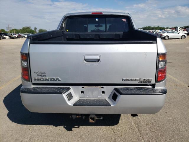 2HJYK16596H500342 - 2006 HONDA RIDGELINE RTL SILVER photo 6