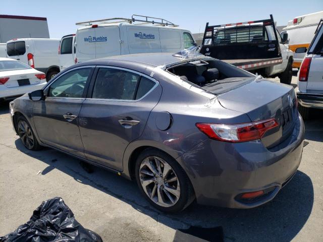 19UDE2F37JA003782 - 2018 ACURA ILX BASE WATCH PLUS GRAY photo 2
