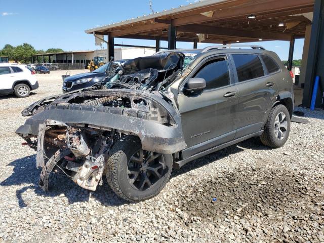 1C4PJMBSXFW618935 - 2015 JEEP CHEROKEE TRAILHAWK GREEN photo 1