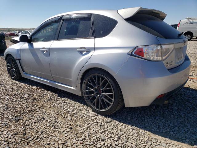 JF1GR7E67DG804938 - 2013 SUBARU IMPREZA WRX SILVER photo 2