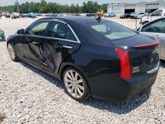 1G6AE5S34E0155204 - 2014 CADILLAC ATS PREMIUM BLACK photo 2