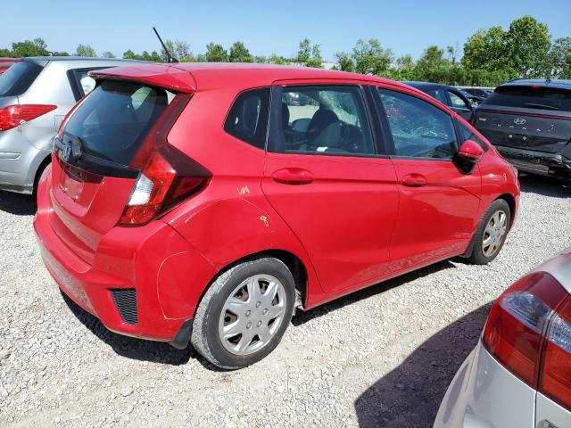 JHMGK5H54GX022511 - 2016 HONDA FIT LX RED photo 3