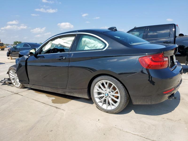 WBA1F9C52GV742361 - 2016 BMW 228 I SULEV BLACK photo 2