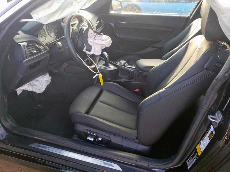 WBA1F9C52GV742361 - 2016 BMW 228 I SULEV BLACK photo 7