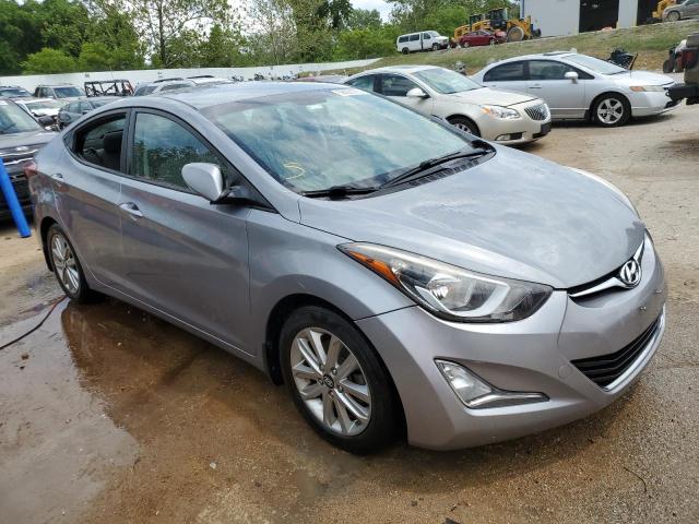 KMHDH4AE2FU341795 - 2015 HYUNDAI ELANTRA SE SILVER photo 4