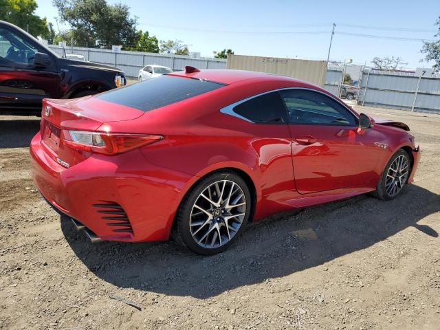 JTHHA5BC1G5001951 - 2016 LEXUS RC 200T RED photo 3