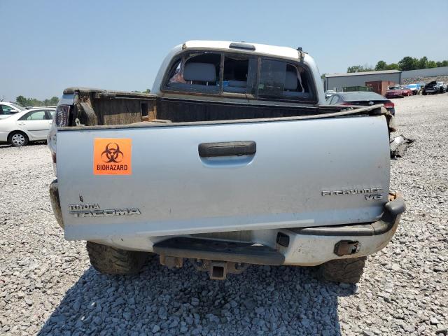 3TMJU4GN9BM119473 - 2011 TOYOTA TACOMA DOUBLE CAB PRERUNNER SILVER photo 6