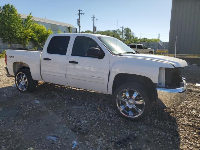 3GCPKSE76DG110207 - 2013 CHEVROLET SILVERADO K1500 LT WHITE photo 4