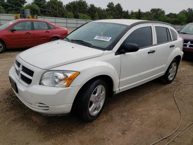 1B3HB28B98D779757 - 2008 DODGE CALIBER WHITE photo 1