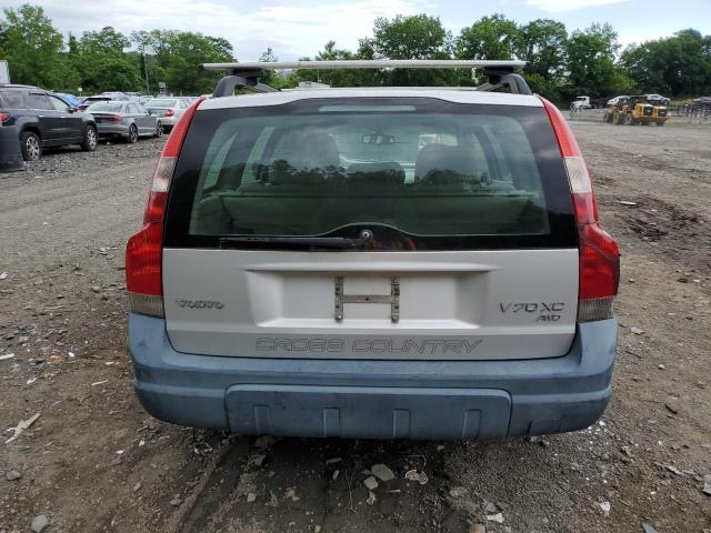 YV1SZ58D721071626 - 2002 VOLVO V70 XC GRAY photo 6