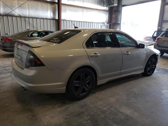 3FAHP0KC4AR137830 - 2010 FORD FUSION SPORT SILVER photo 3