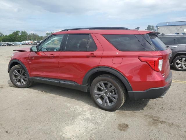 1FMSK8DH8PGB72923 - 2023 FORD EXPLORER XLT RED photo 2