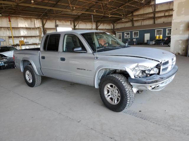 1B7HG38ZX2S663313 - 2002 DODGE DAKOTA QUAD SPORT WHITE photo 4