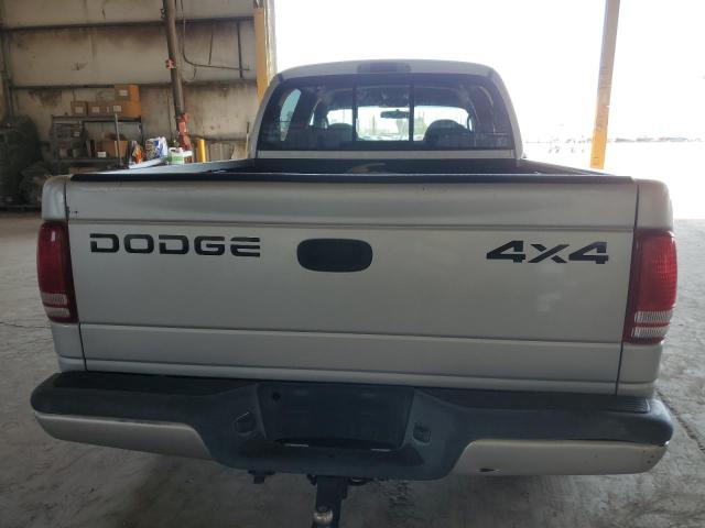 1B7HG38ZX2S663313 - 2002 DODGE DAKOTA QUAD SPORT WHITE photo 6