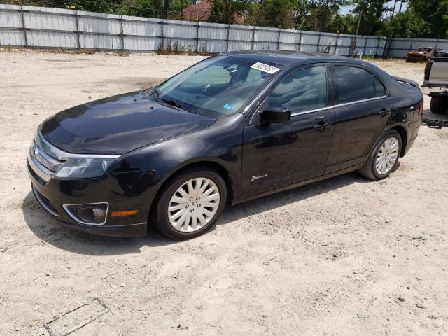 3FADP0L33AR256479 - 2010 FORD FUSION HYBRID BLACK photo 1