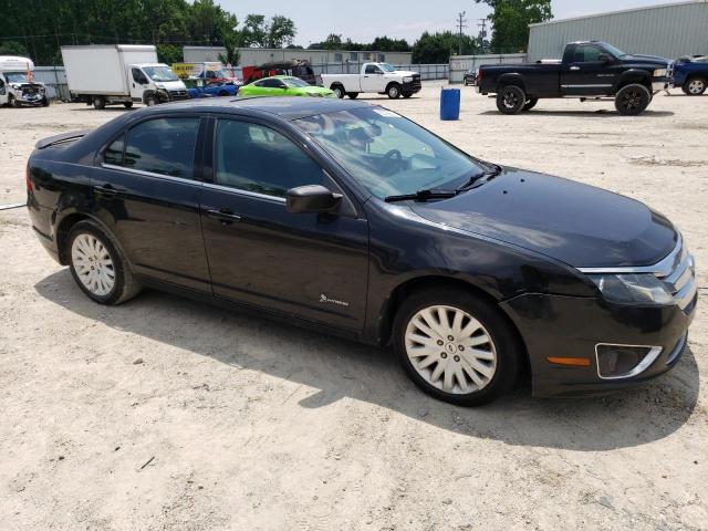 3FADP0L33AR256479 - 2010 FORD FUSION HYBRID BLACK photo 4