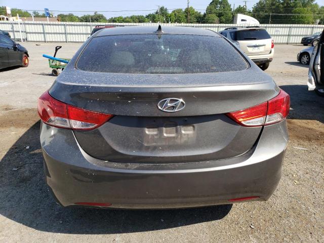 5NPDH4AE0BH042539 - 2011 HYUNDAI ELANTRA GLS GRAY photo 6