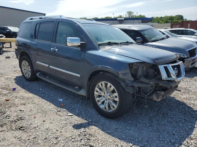 5N1AA0ND4FN606731 - 2015 NISSAN ARMADA SV BLUE photo 4