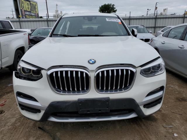 5UXTY3C08M9F11008 - 2021 BMW X3 SDRIVE30I WHITE photo 5