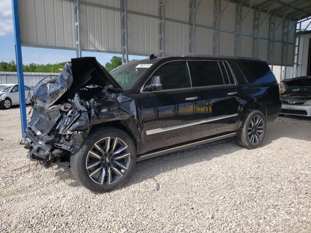 1GYS4KKJ8KR333778 - 2019 CADILLAC ESCALADE ESV PLATINUM შავი ფოტო 1