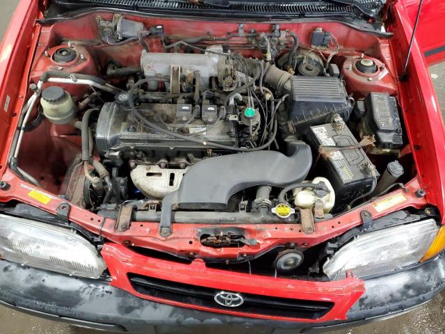 JT2EL56EXS7037833 - 1995 TOYOTA TERCEL DX RED photo 11