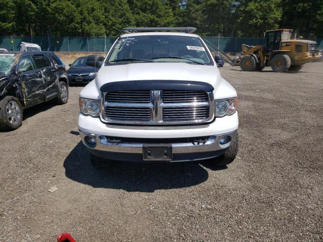 3D7KU28CX3G707491 - 2003 DODGE RAM 2500 ST WHITE photo 5