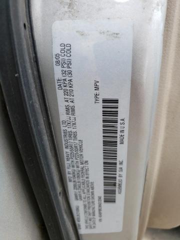 4S4BP86C664312048 - 2006 SUBARU LEGACY OUTBACK 3.0R LL BEAN SILVER photo 12