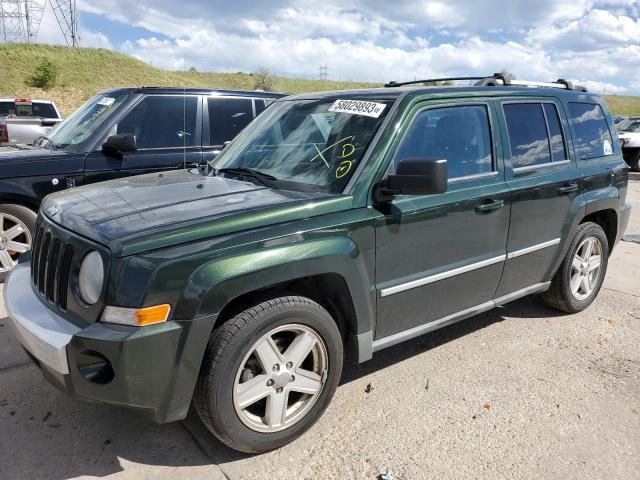 1J4NF4GB6AD610606 - 2010 JEEP PATRIOT LIMITED GREEN photo 1