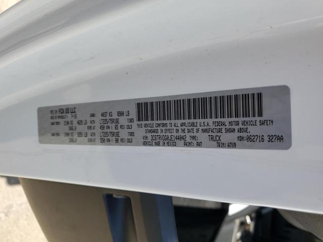 3C6TRVDG0JE144042 - 2018 RAM PROMASTER 2500 HIGH WHITE photo 13