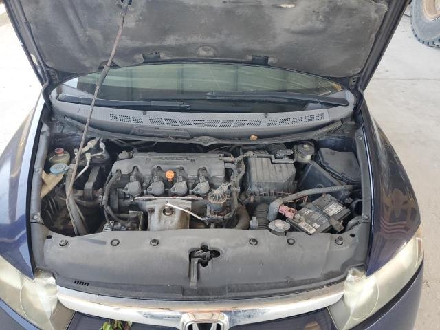 1HGFA16817L107935 - 2007 HONDA CIVIC EX BLUE photo 11