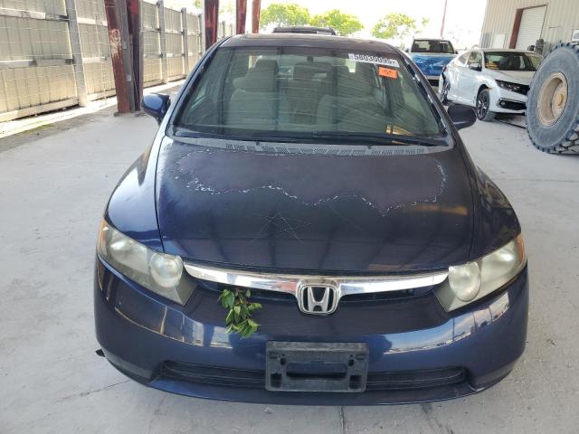 1HGFA16817L107935 - 2007 HONDA CIVIC EX BLUE photo 5