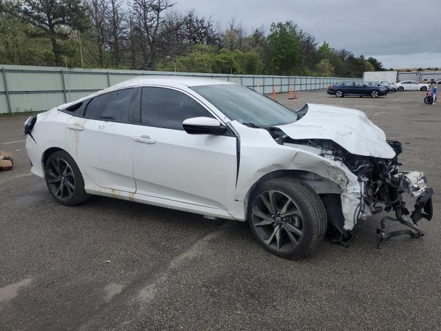 2HGFC2F80MH560100 - 2021 HONDA CIVIC SPORT WHITE photo 4