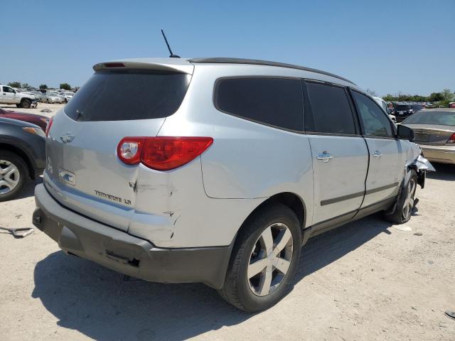 1GNKRFED0CJ280912 - 2012 CHEVROLET TRAVERSE LS SILVER photo 3