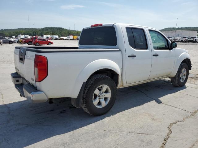 1N6AD0ER2AC431145 - 2010 NISSAN FRONTIER CREW CAB SE WHITE photo 3