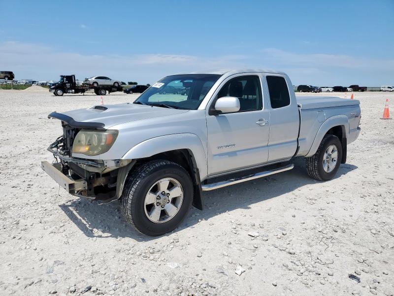 5TETU4GN0AZ743186 - 2010 TOYOTA TACOMA PRERUNNER ACCESS CAB SILVER photo 1