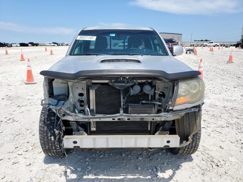 5TETU4GN0AZ743186 - 2010 TOYOTA TACOMA PRERUNNER ACCESS CAB SILVER photo 5