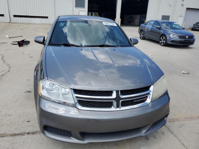 1C3CDZCB2CN221517 - 2012 DODGE AVENGER SXT GRAY photo 5