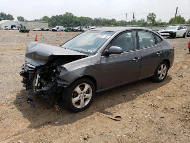 KMHDU46D68U525314 - 2008 HYUNDAI ELANTRA GLS GRAY photo 1