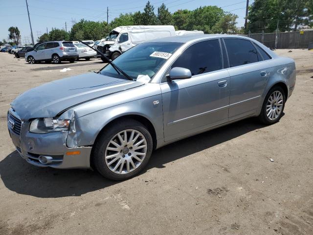 WAUDF78E96A214560 - 2006 AUDI A4 2.0T QUATTRO SILVER photo 1