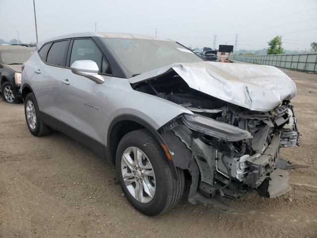 3GNKBBRA8MS566598 - 2021 CHEVROLET BLAZER 1LT SILVER photo 4