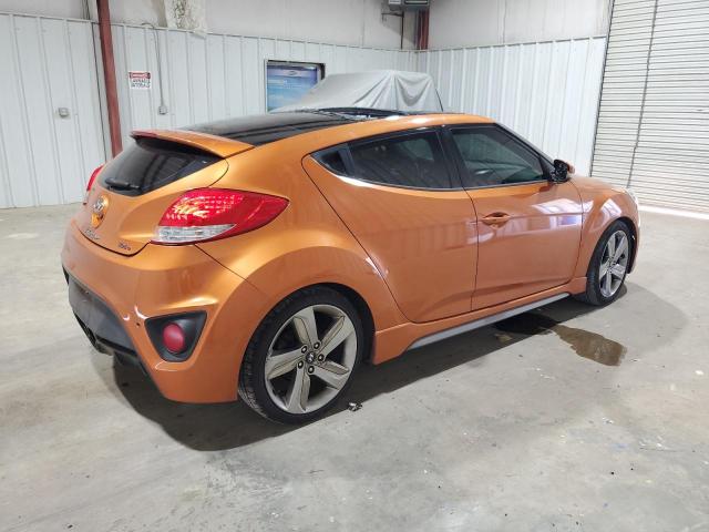 KMHTC6AE9FU231073 - 2015 HYUNDAI VELOSTER TURBO ORANGE photo 3