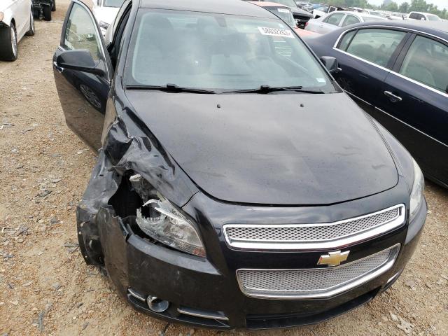 1G1ZE5E12BF386906 - 2011 CHEVROLET MALIBU LTZ შავი ფოტო 5