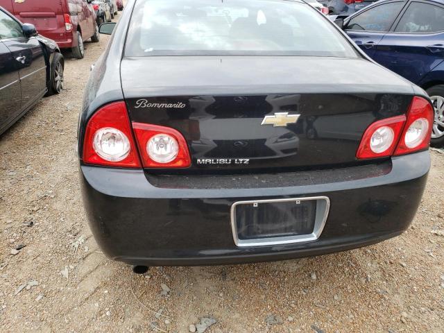 1G1ZE5E12BF386906 - 2011 CHEVROLET MALIBU LTZ შავი ფოტო 6