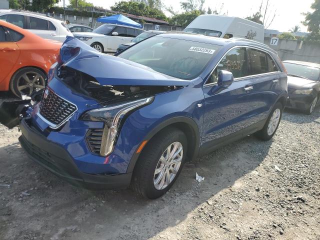 1GYAZAR43NF107791 - 2022 CADILLAC XT4 LUXURY BLUE photo 1