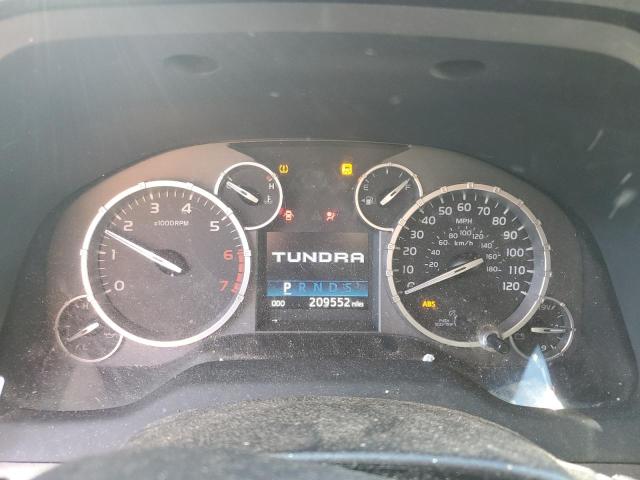 5TFRM5F13EX076870 - 2014 TOYOTA TUNDRA DOUBLE CAB SR/SR5 BLACK photo 9