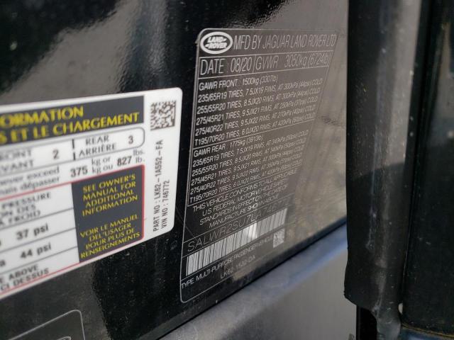 SALWR2SU7LA746772 - 2020 LAND ROVER RANGE ROVE HSE BLACK photo 13