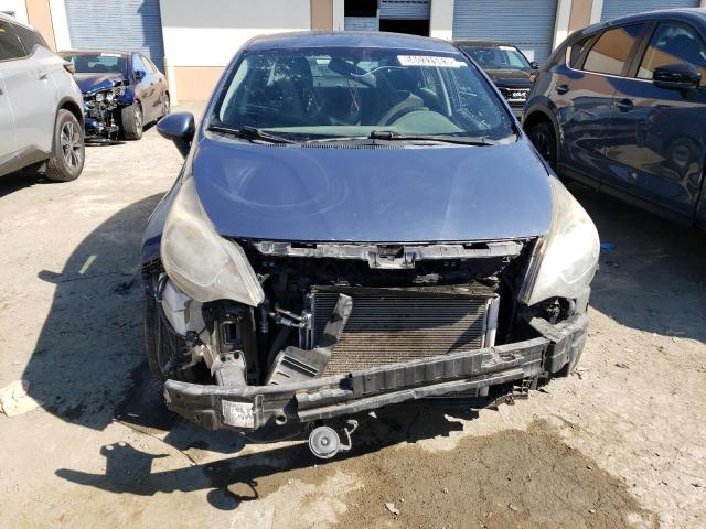 KNADM4A37G6553450 - 2016 KIA RIO LX BLUE photo 5