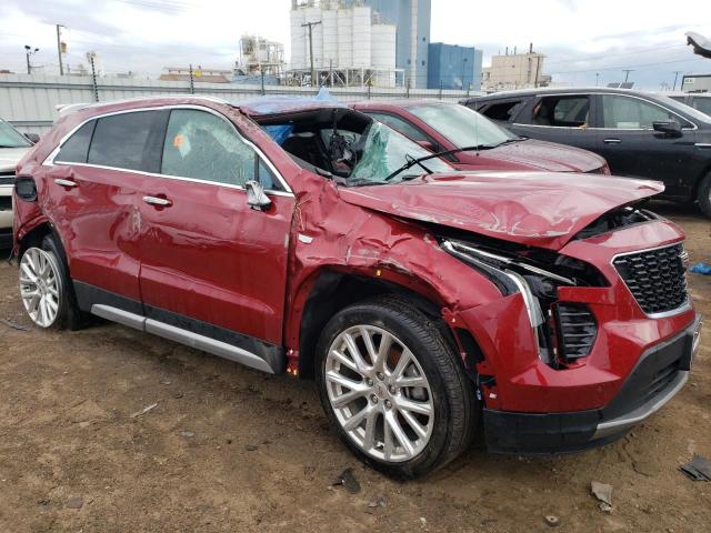 1GYFZDR49KF158876 - 2019 CADILLAC XT4 PREMIUM LUXURY RED photo 4