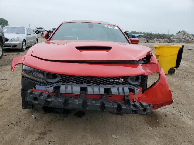 2C3CDXGJXKH553444 - 2019 DODGE CHARGER SCAT PACK RED photo 5
